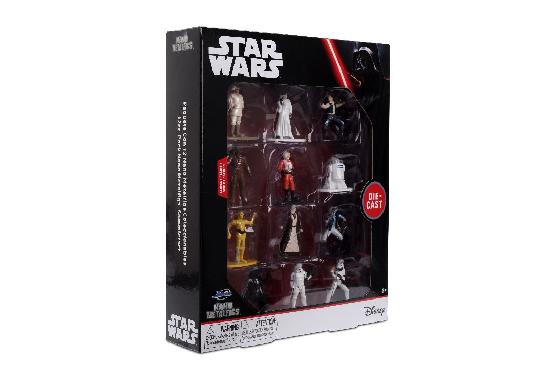 1.65" Nano Metalfigs Star Wars: 12-Pack W1