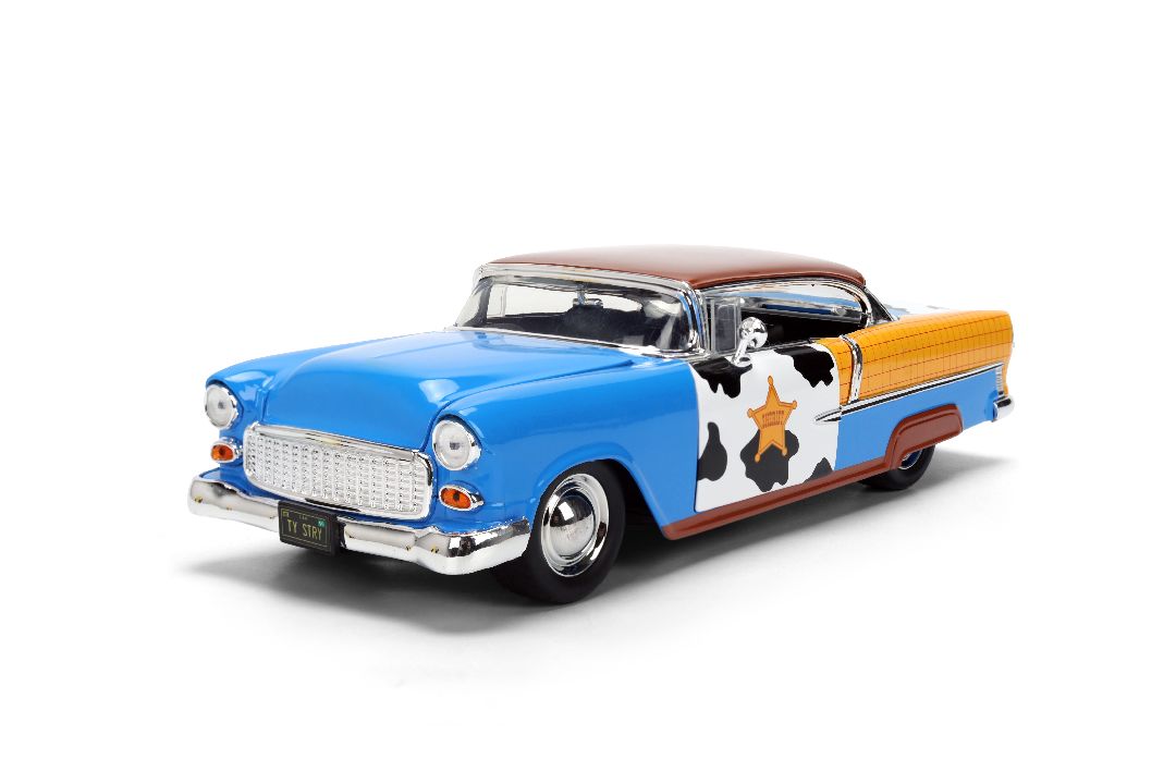 1/24 "Hollywood Ride" Disney 1955 Chevy Bel Air w/ Woody Figure