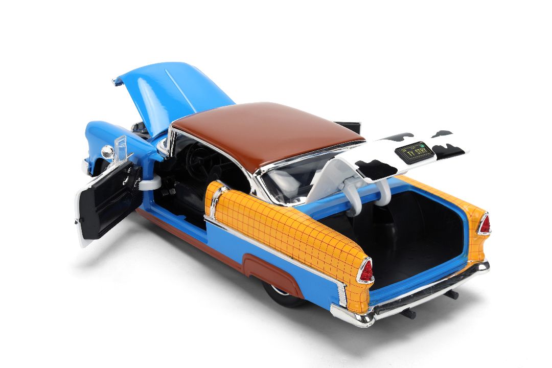 1/24 "Hollywood Ride" Disney 1955 Chevy Bel Air w/ Woody Figure
