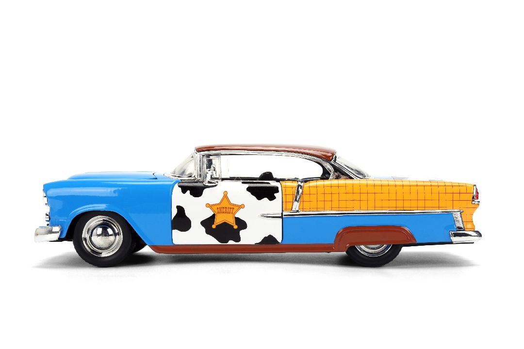 1/24 "Hollywood Ride" Disney 1955 Chevy Bel Air w/ Woody Figure
