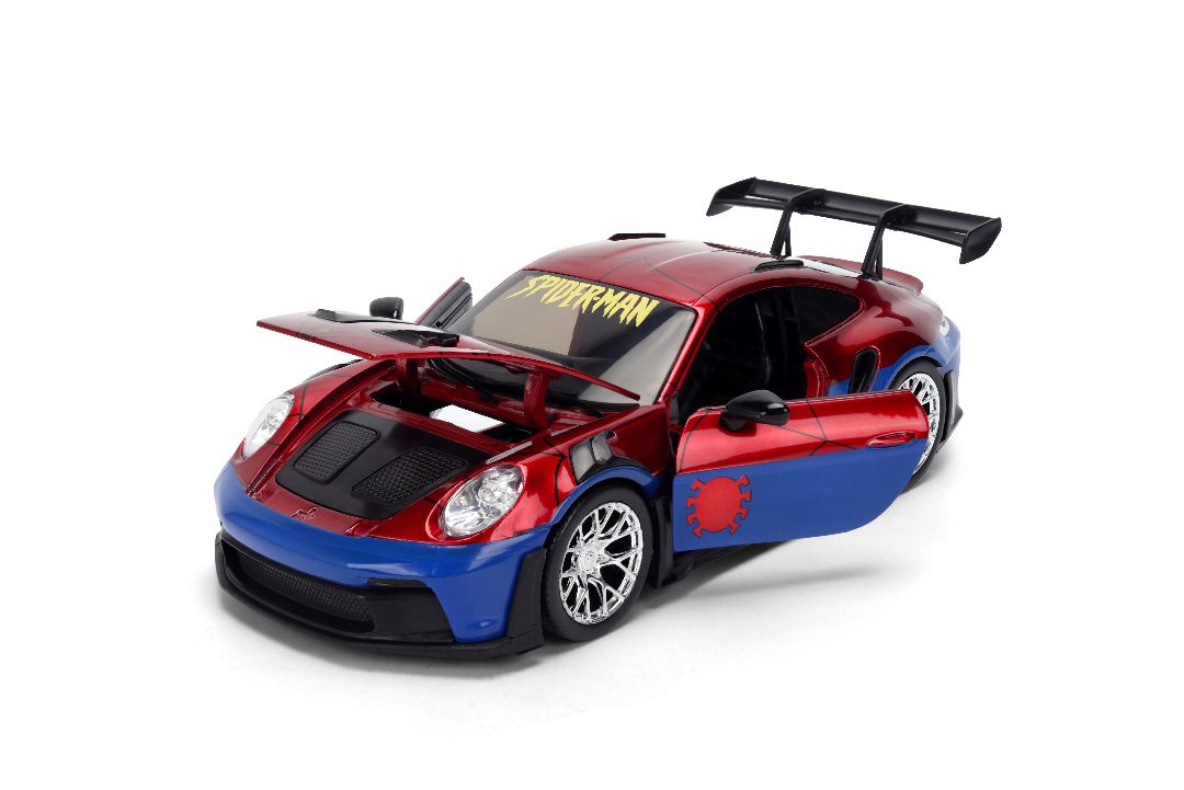 1/24 "Hollywood Rides" Porsche 911 GT3 RS w/Spider-Man