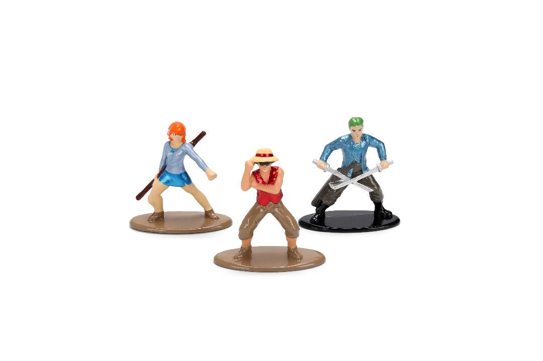1.65" Nano Metalfigs - NETFLIX - ONE PIECE 3-Pack
