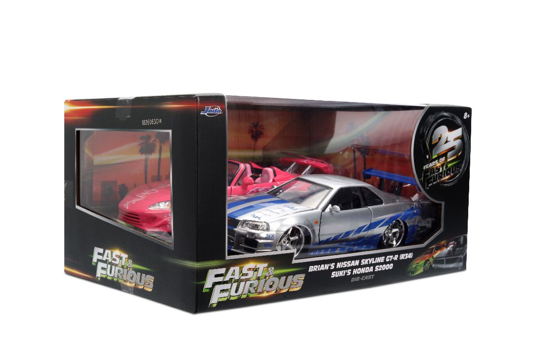 1/24 "Fast and Furious 25th" Brian & Suki Twin Pack