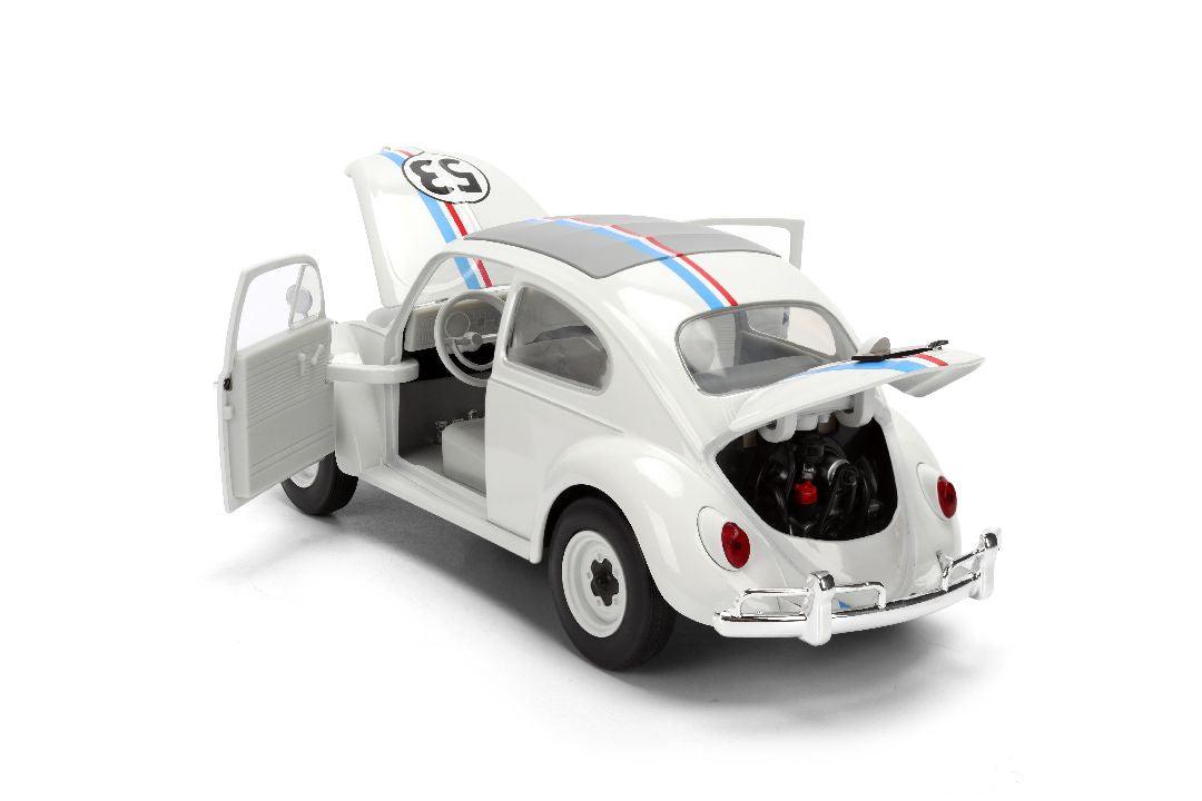 1/24 "Hollywood Rides" - VW Beetle Herbie The Love Bug w/Tire Rack