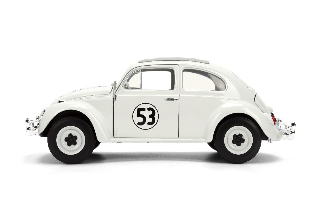 1/24 "Hollywood Rides" - VW Beetle Herbie The Love Bug w/Tire Rack