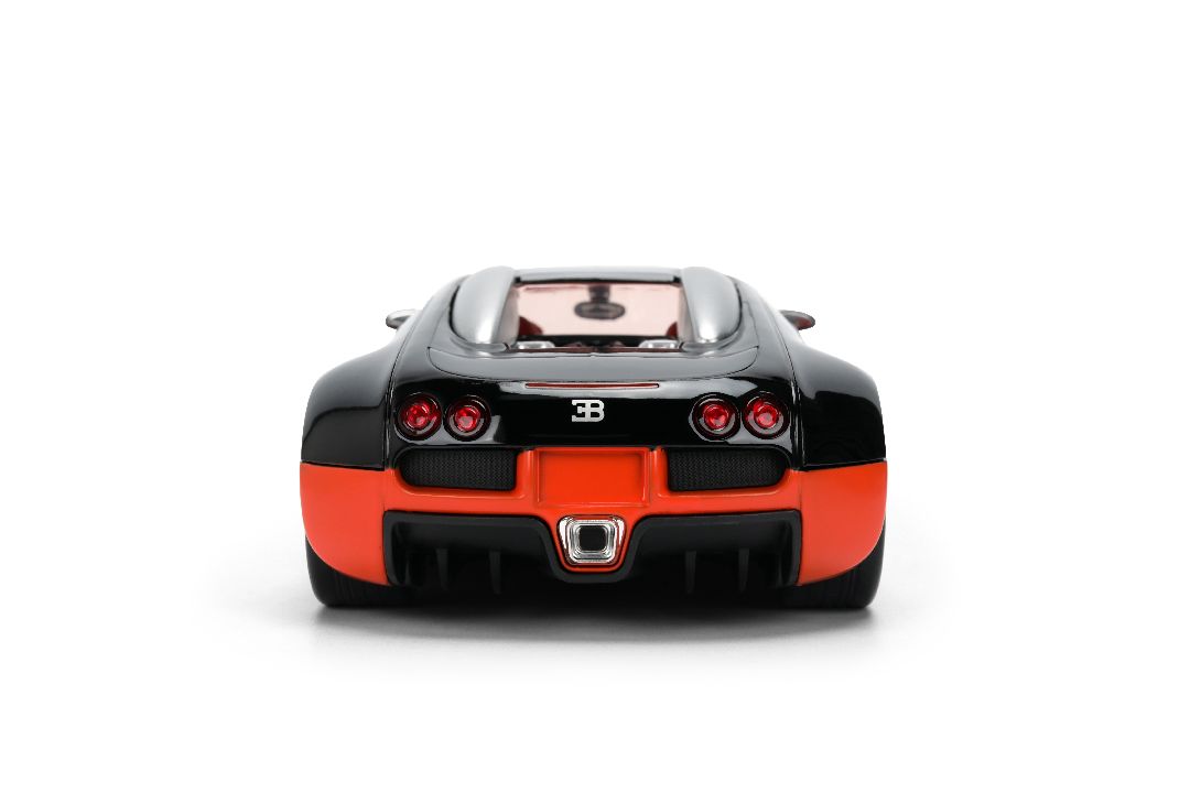 1/24 HYPERSPEC - 2011 Bugatti Veyron - Black/Orange