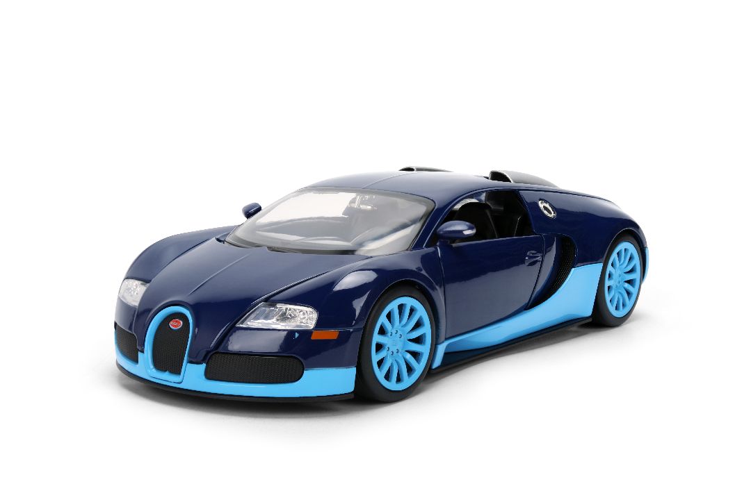 1/24 HYPERSPEC - 2011 Bugatti Veyron - Blue 2-Tone