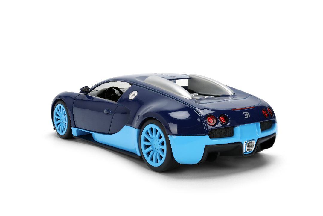 1/24 HYPERSPEC - 2011 Bugatti Veyron - Blue 2-Tone