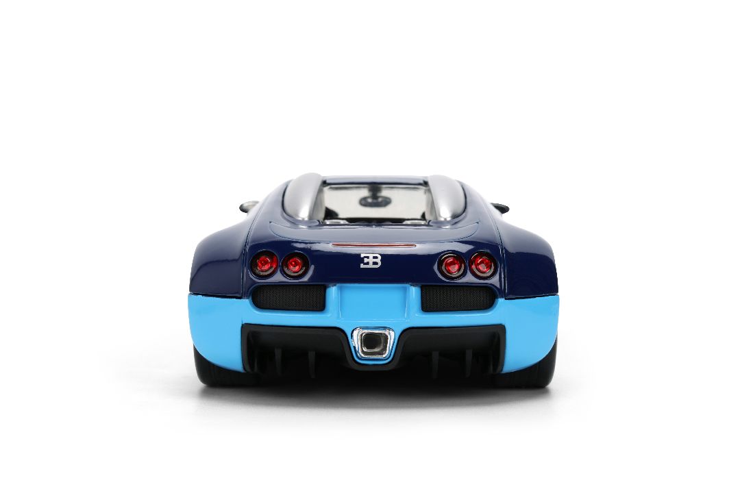 1/24 HYPERSPEC - 2011 Bugatti Veyron - Blue 2-Tone