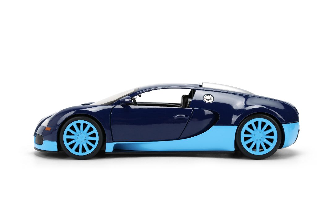 1/24 HYPERSPEC - 2011 Bugatti Veyron - Blue 2-Tone