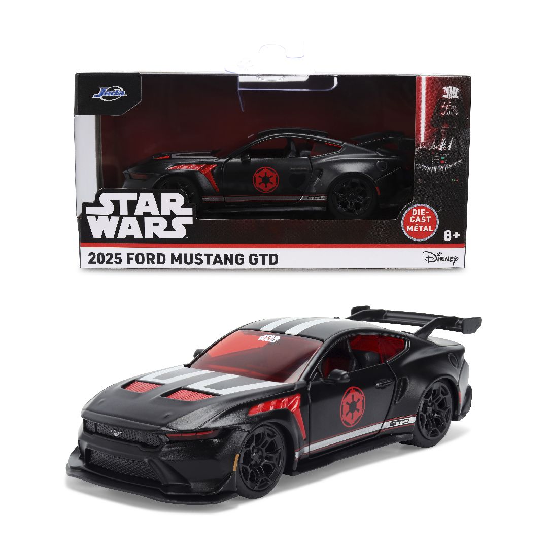 1/32 "Hollywood Rides" - 2025 Ford Mustang GTD (Darth Vader Theme)
