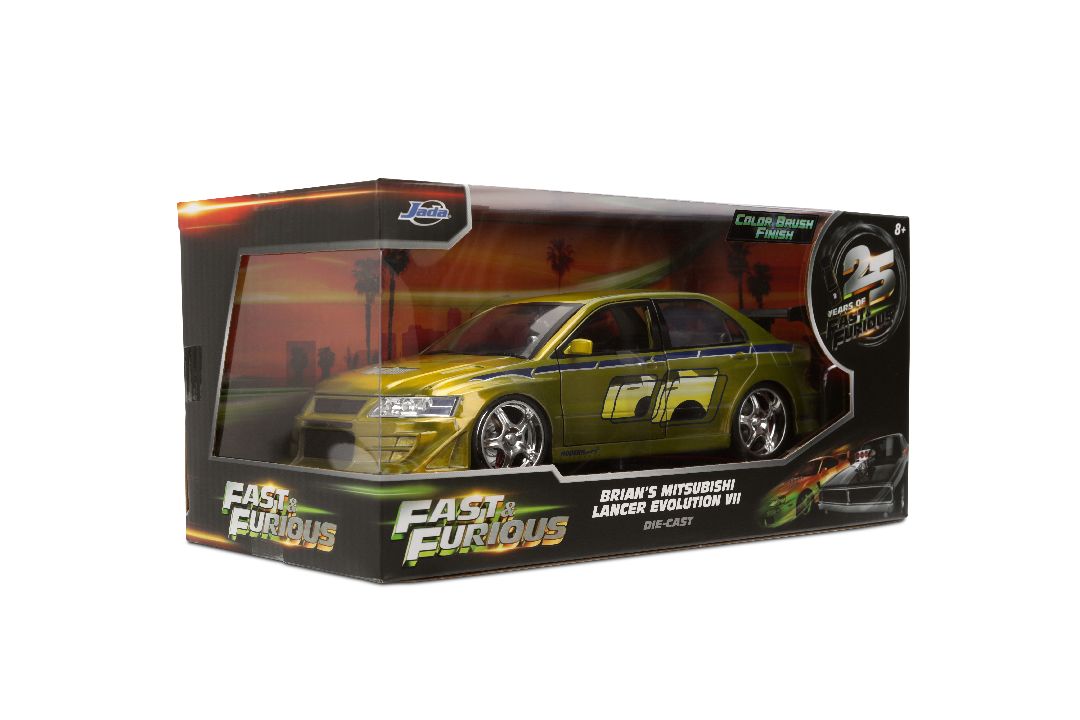 1/24 "F&F 25th Anniversary" Brian's Lancer EVO VII - Color Brush Finish