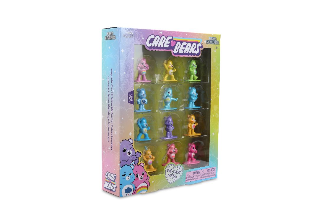 1.65" Nano Metalfigs - CloudCo Care Bears W1 12-Pack