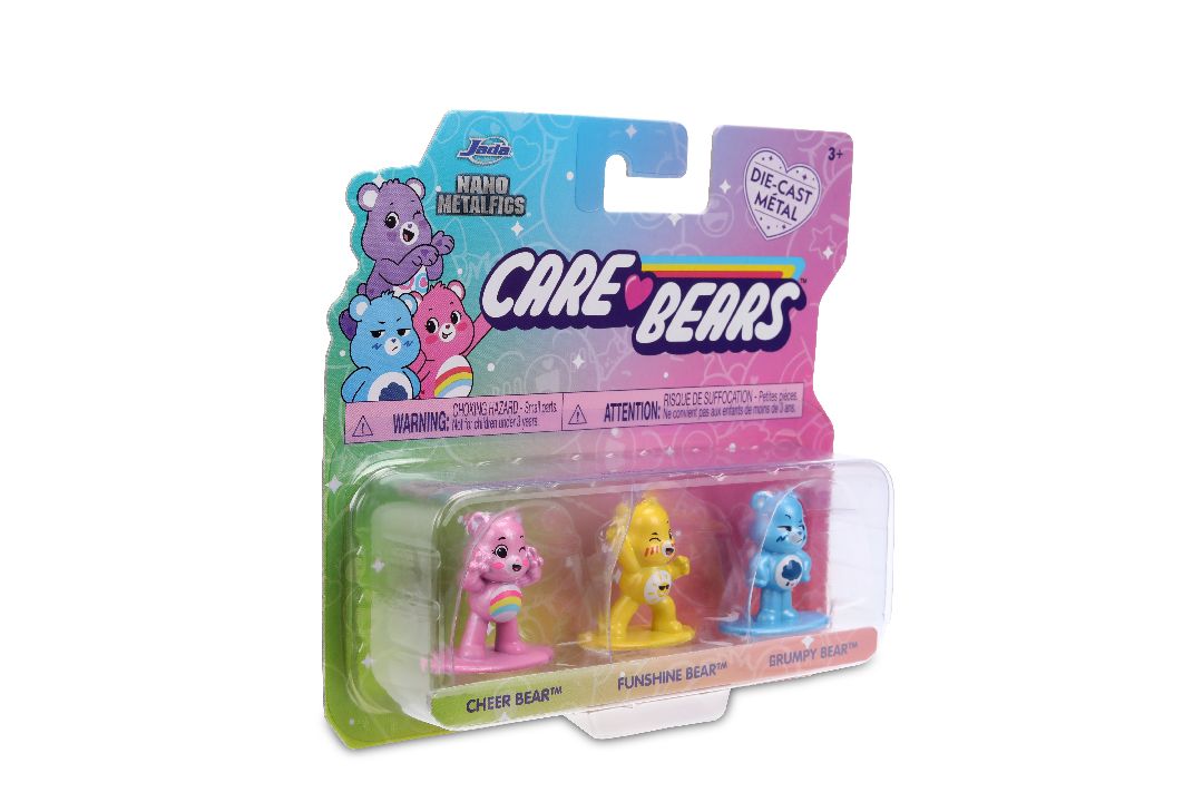 1.65" Nano Metalfigs - CloudCo Care Bears W1 3-Pack