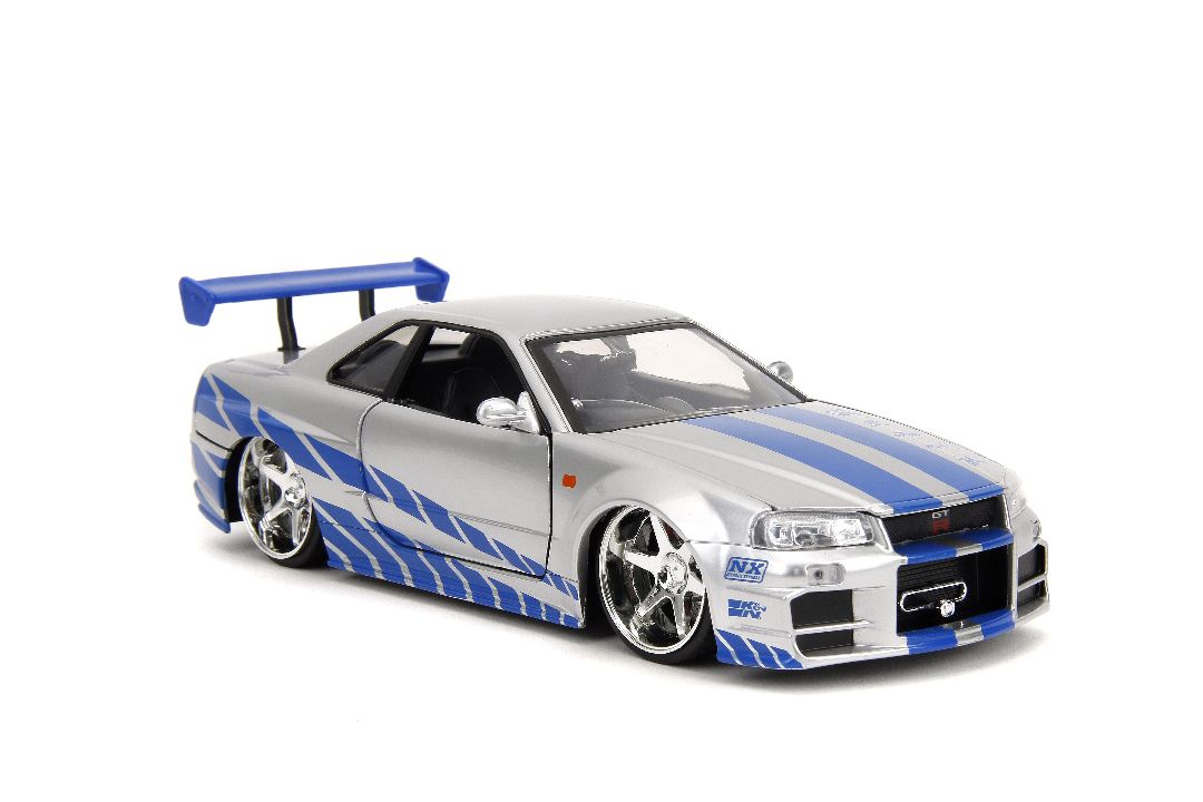 1/24 "Fast & Furious" Brian's Nissan Skyline GT-R (R34)