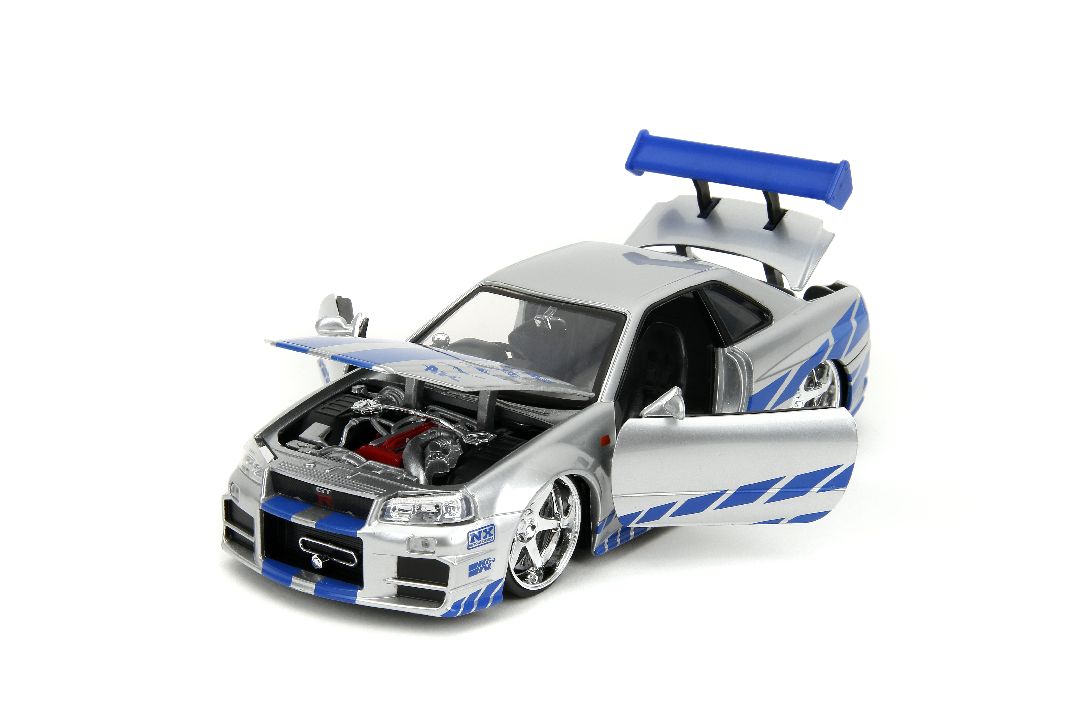 1/24 "Fast & Furious" Brian's Nissan Skyline GT-R (R34)