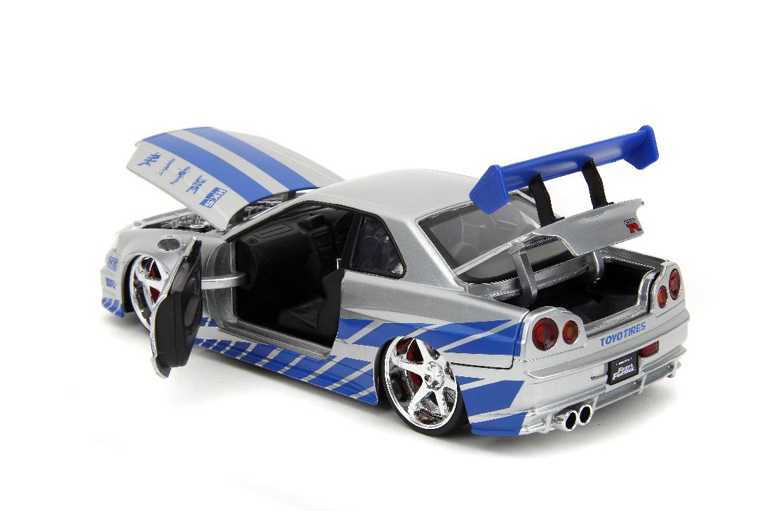 1/24 "Fast & Furious" Brian's Nissan Skyline GT-R (R34)