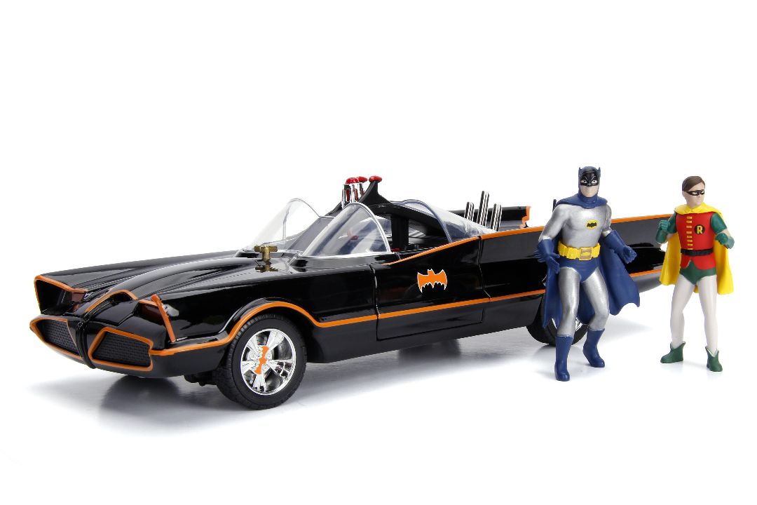 1/18 "Hollywood Rides" 1966 Classic TV Series Batmobile with Batman