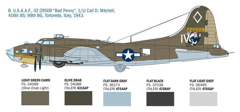 1/72 B-17F Flyng Fortress