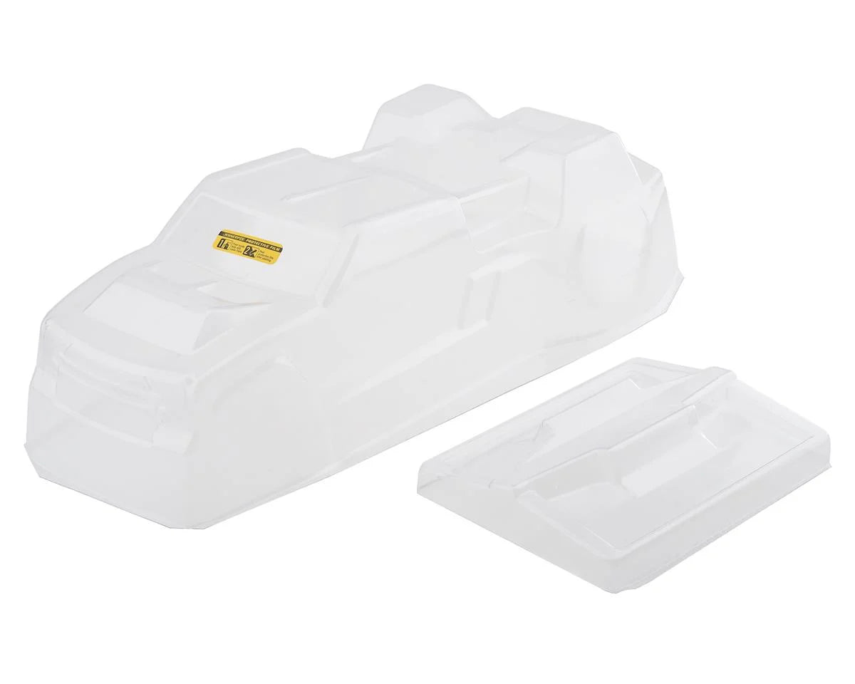 F2 Stadium Truck Body w/Spoiler for Traxxas Rustler VXL (Clear)