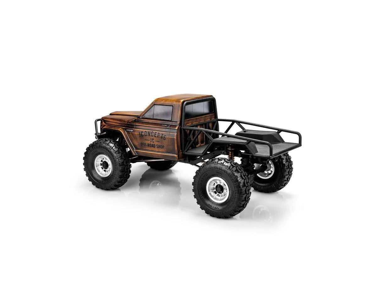 Warlord Pre-Trimmed 1/10 Tucked Rock Crawler Body (Clear)