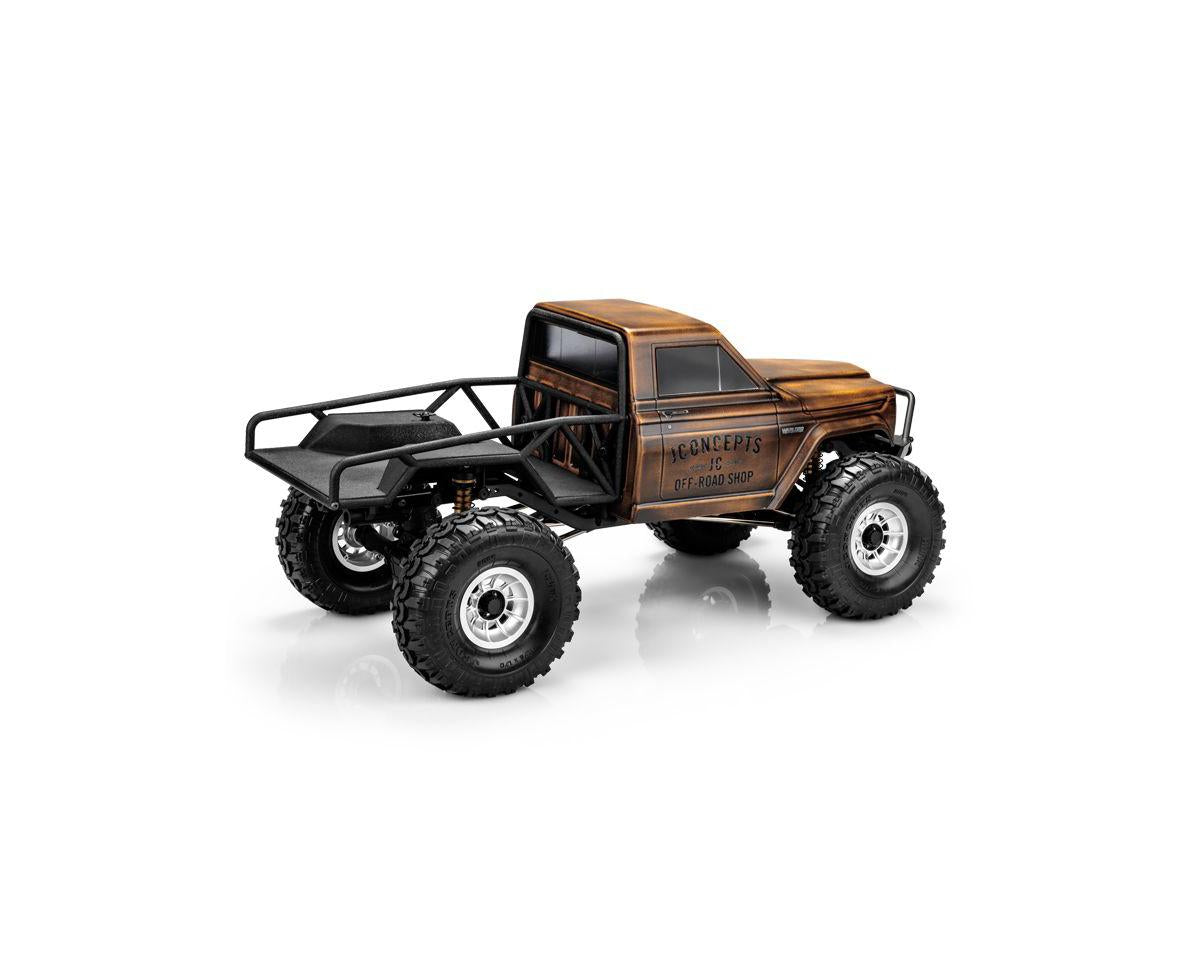 Warlord Pre-Trimmed 1/10 Tucked Rock Crawler Body (Clear)