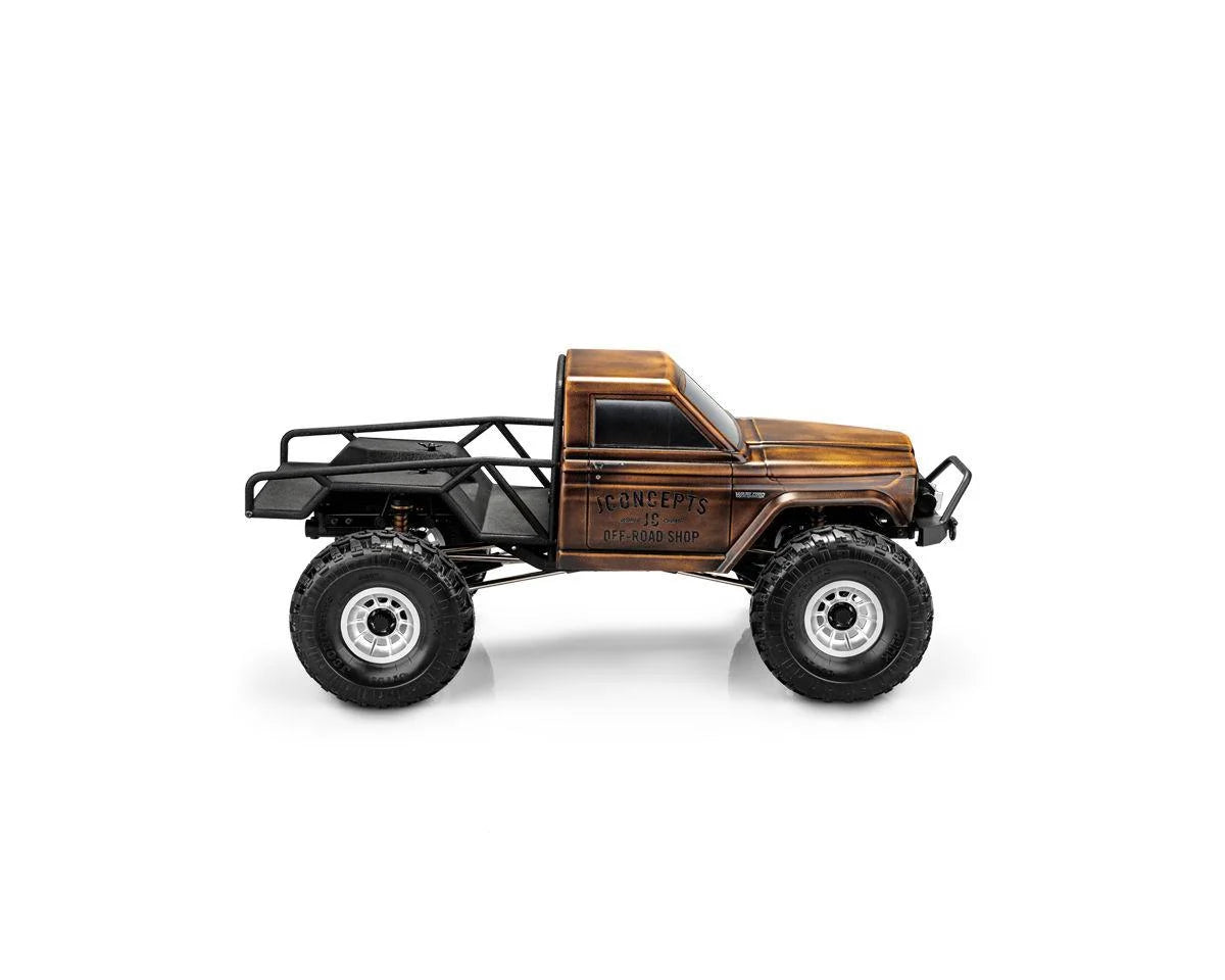 Warlord Pre-Trimmed 1/10 Tucked Rock Crawler Body (Clear)