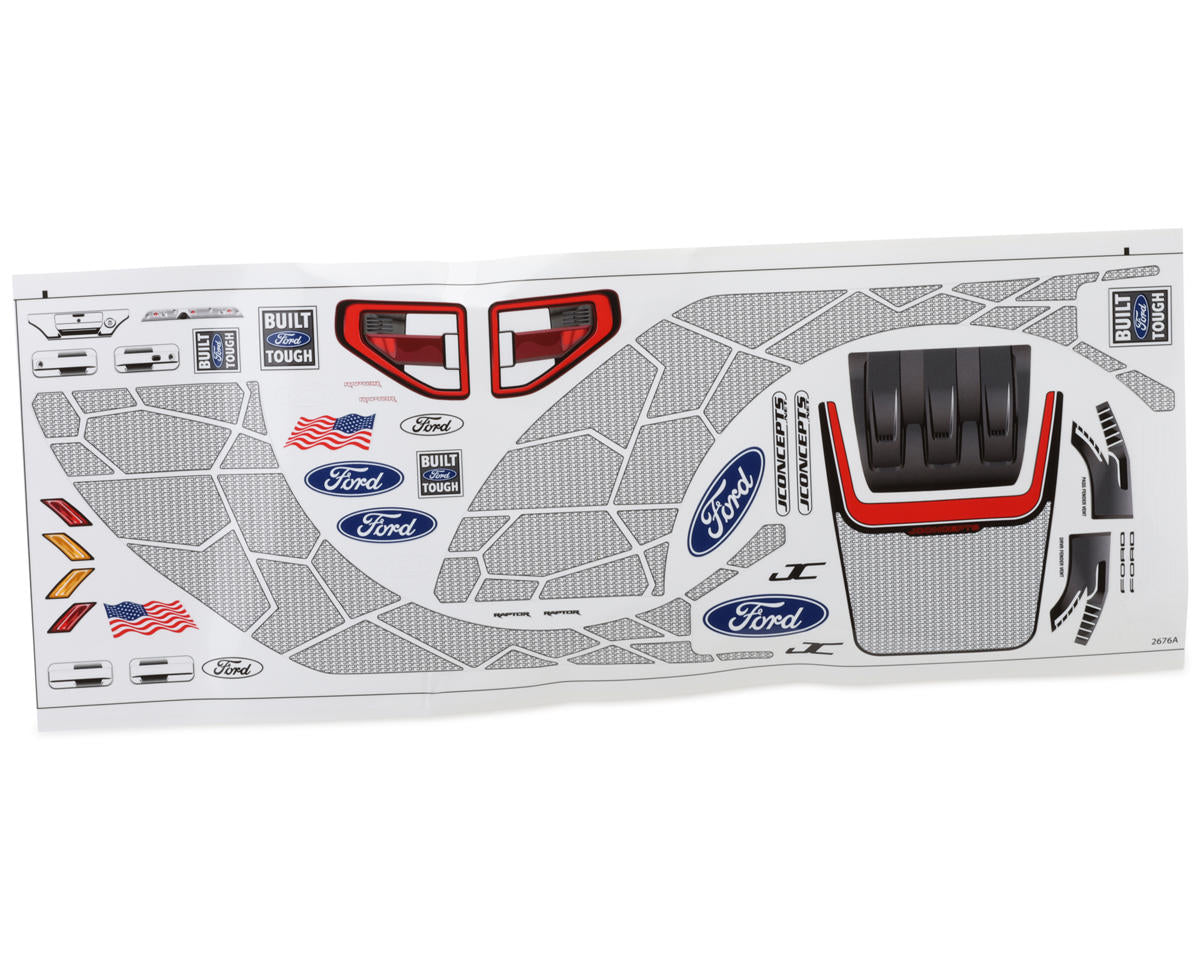 2023 Ford Raptor Monster Truck Pre-Trimmed Body for X-Maxx (Clear)