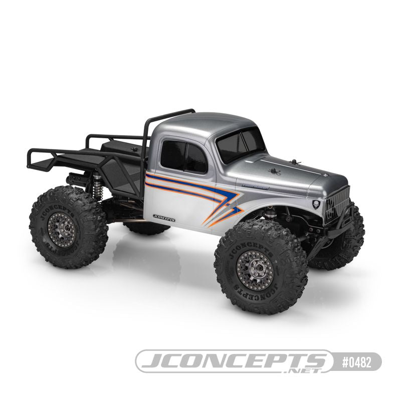 Power Master Rock Crawler Body (Clear) (12.3") (Cab Only)