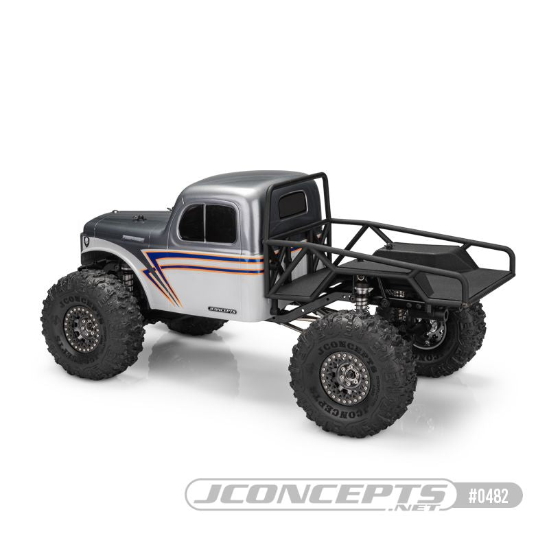 Power Master Rock Crawler Body (Clear) (12.3") (Cab Only)