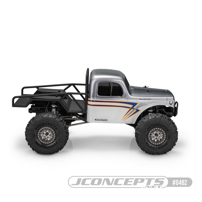 Power Master Rock Crawler Body (Clear) (12.3") (Cab Only)