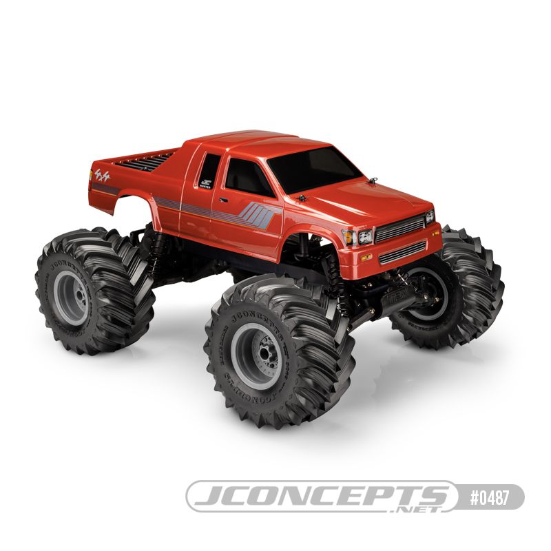 1/10 "Hunter" Monster Truck Body - Stampede (Clear)