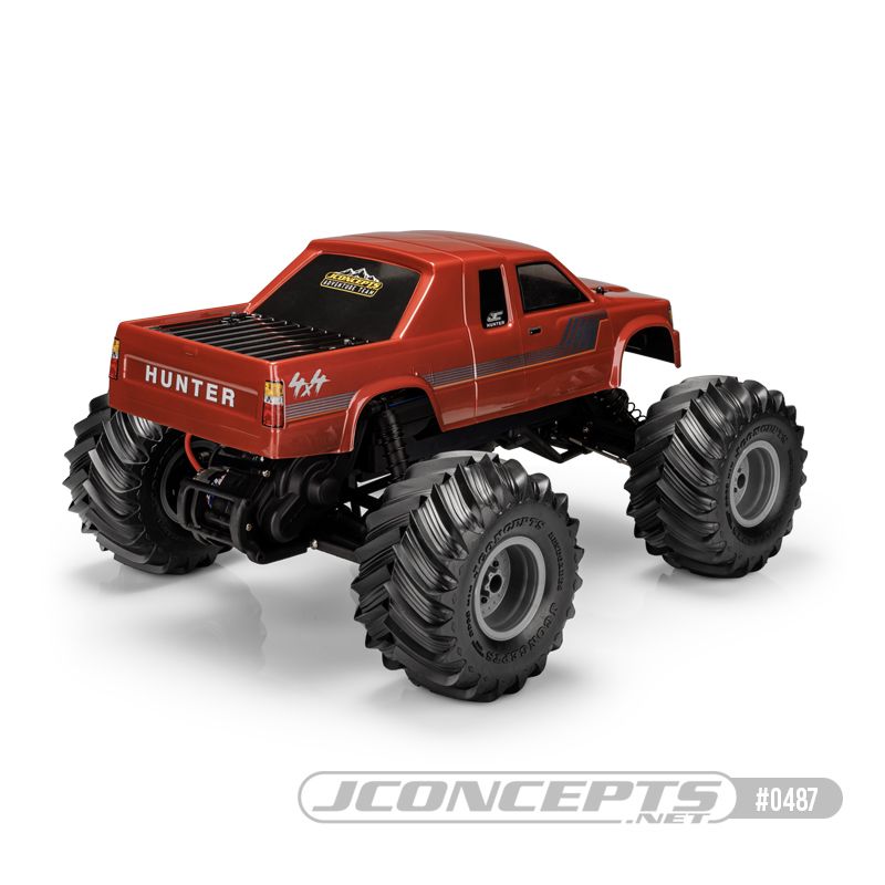 1/10 "Hunter" Monster Truck Body - Stampede (Clear)