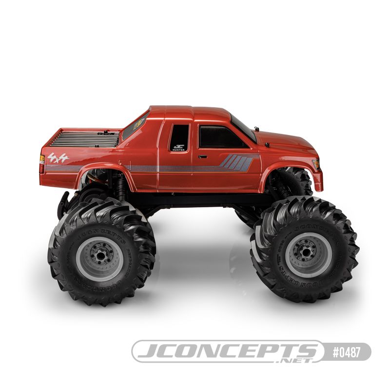 1/10 "Hunter" Monster Truck Body - Stampede (Clear)