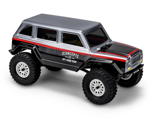 Warneer "Tucked" 1/24 Scale Rock Crawler Body (Clear) (5.2" Wheelbase)