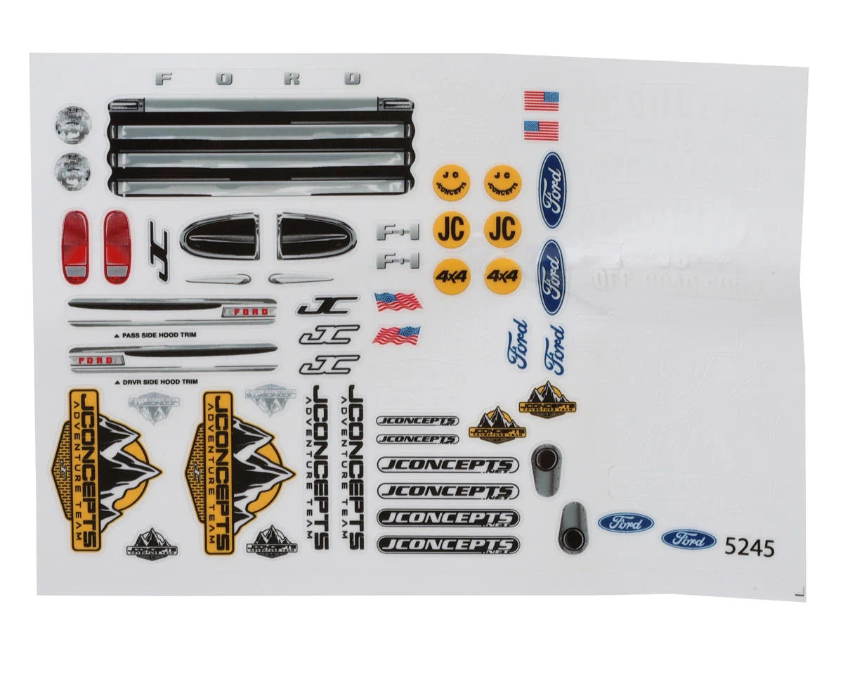 1/18 1950 Ford F-1 Pick-Up Truck Body for TRX-4M (Clear) w/Body Mounts