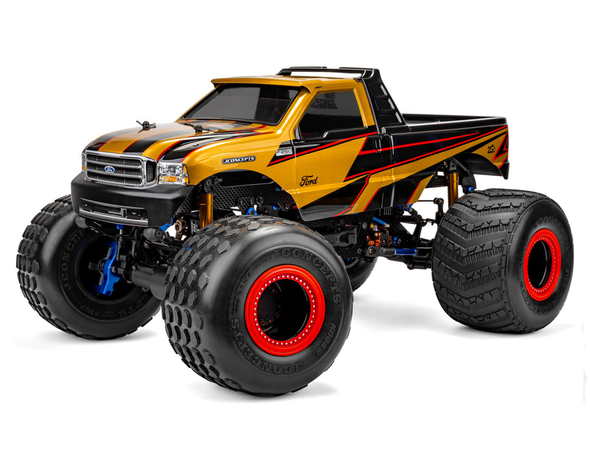 1999 Ford F-250 Single Cab 1/10 Monster Truck Body (Clear) (13.0”)