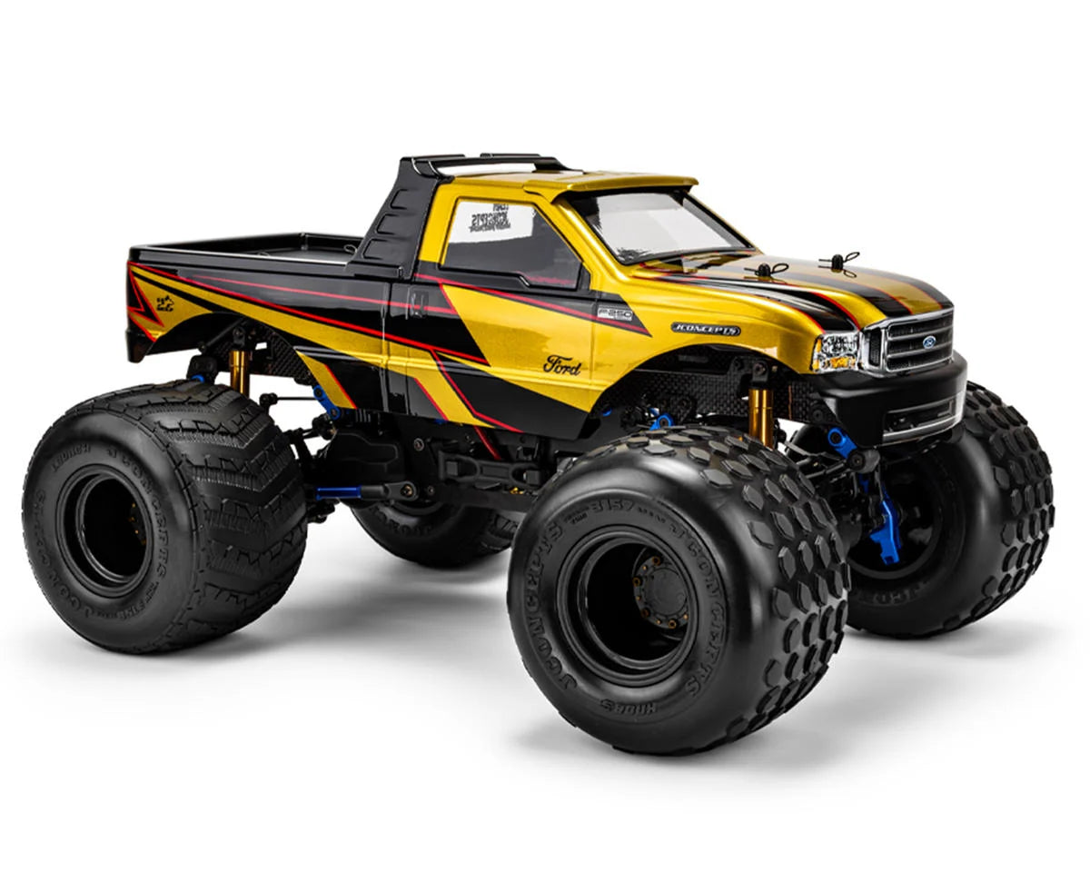 1999 Ford F-250 Single Cab 1/10 Monster Truck Body (Clear) (13.0”)