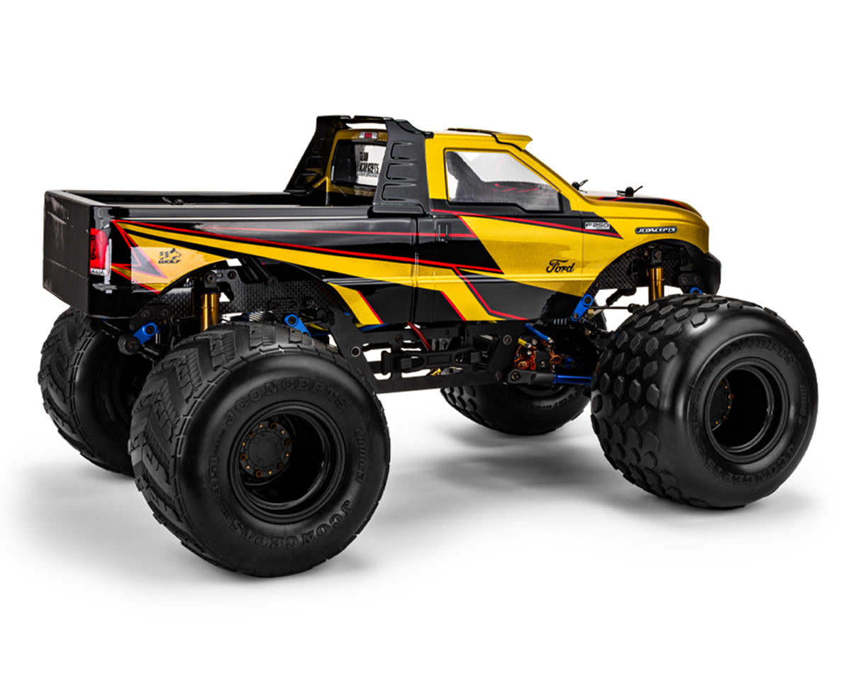 1999 Ford F-250 Single Cab 1/10 Monster Truck Body (Clear) (13.0”)