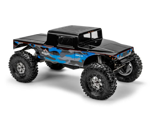 APC-X 1/10 Rock Crawler Pre-Trimmed Body (Clear) (12.3")
