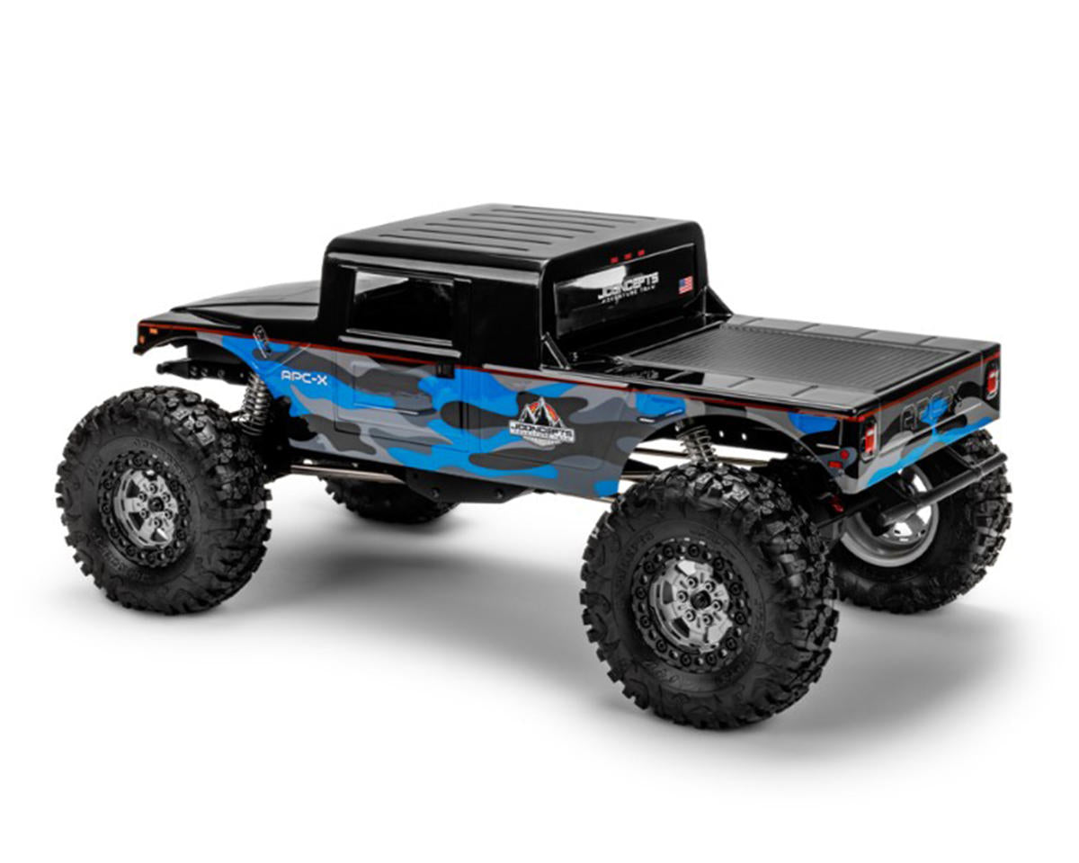 APC-X 1/10 Rock Crawler Pre-Trimmed Body (Clear) (12.3")