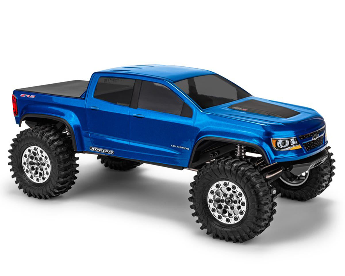 2020 Chevy Colorado ZR2 1/10 Rock Crawler Body (Clear) (12.3" Wheelbase)