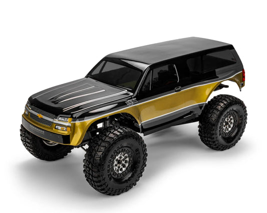 2003 Chevy K5 Blazer Pre-Runner 1/10 Rock Crawler Body (Clear) (12.3")