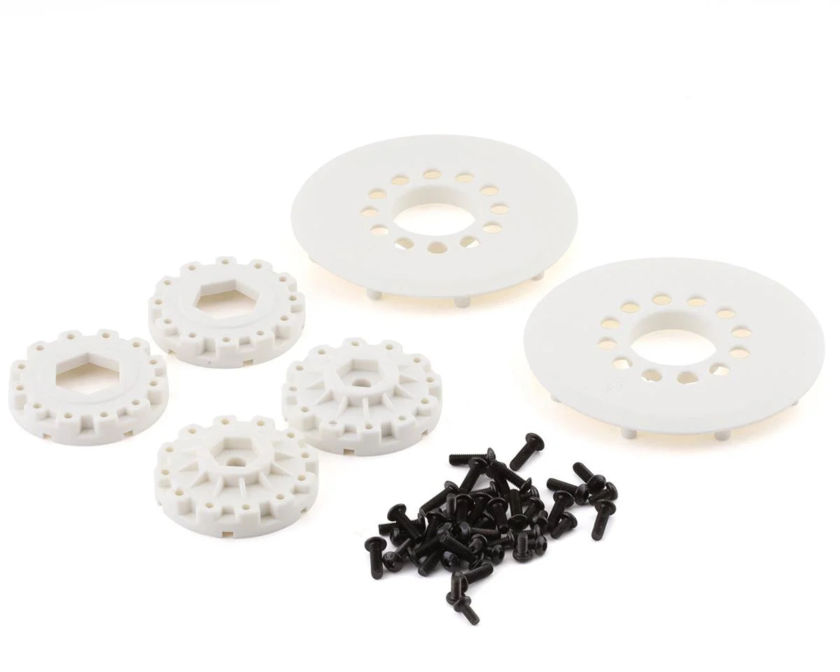 Magma Pre-Mounted 1/8 Buggy Tires w/Cheetah Wheel (White) (2)
