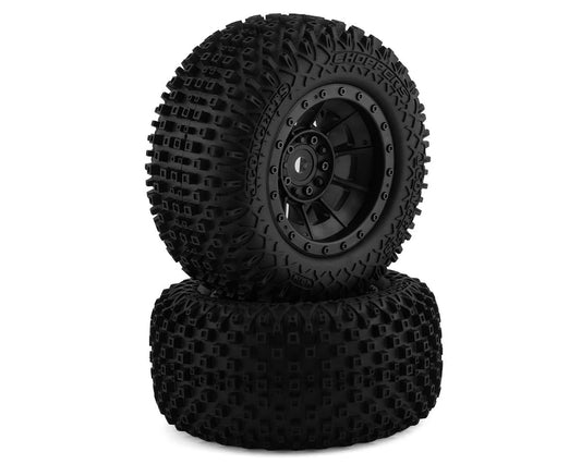 Choppers Pre-Mounted w/Hazard Wheel (Black) (x2) (Platinum)