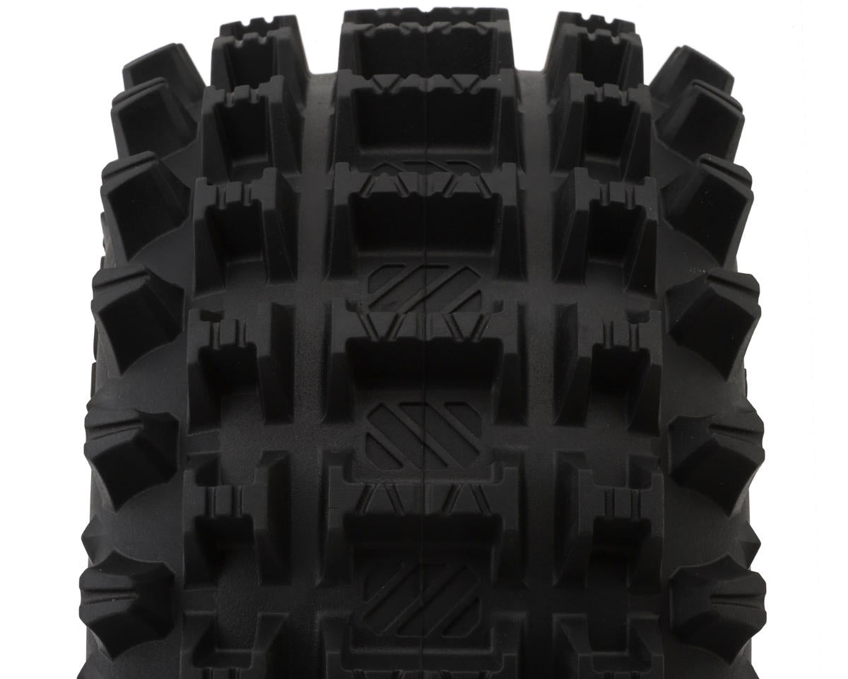 Magma Pre-Mounted Monster Truck Tires (Black) (2) w/17mm Hex