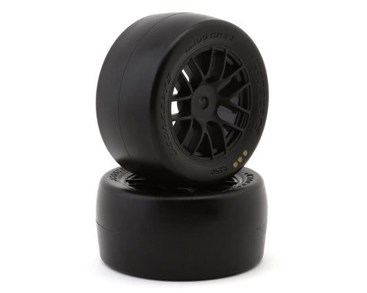 Losi NASCAR 1/12 Smoothie 2 Pre-Mounted Tires (2) (G3 - Soft) w/8mm Hex