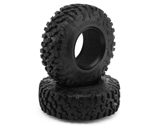 FYR "Fire" 2.2" Rock Crawler Tires (2) (Green) (Class 2 - 4.75" OD)