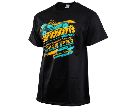 JConcepts Retro T-Shirt (Orange/Teal) (2XL)