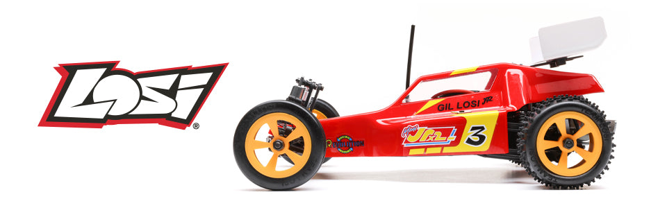 1/16 Mini JRX2 Brushed 2WD Buggy RTR, Red